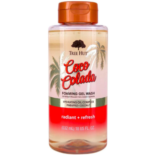 Гель для душа Tree Hut Coco Colada Foaming Gel Wash Кокос и Ананас 532 ml